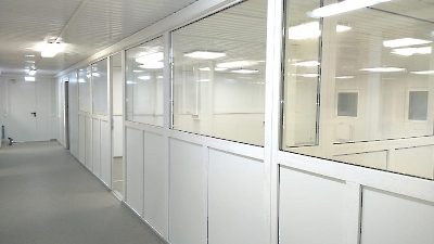Быстровозводимое модульное здание АБК для АПХ «Мираторг» в Орловской области - кабинеты для сотрудников