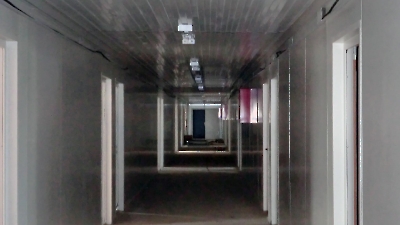 Модульное здание общежитие из блок-контейнеров - Смоленск - коридорная система