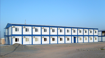 Модульные здания быстровозводимые общежития - двухэтажное общежитие